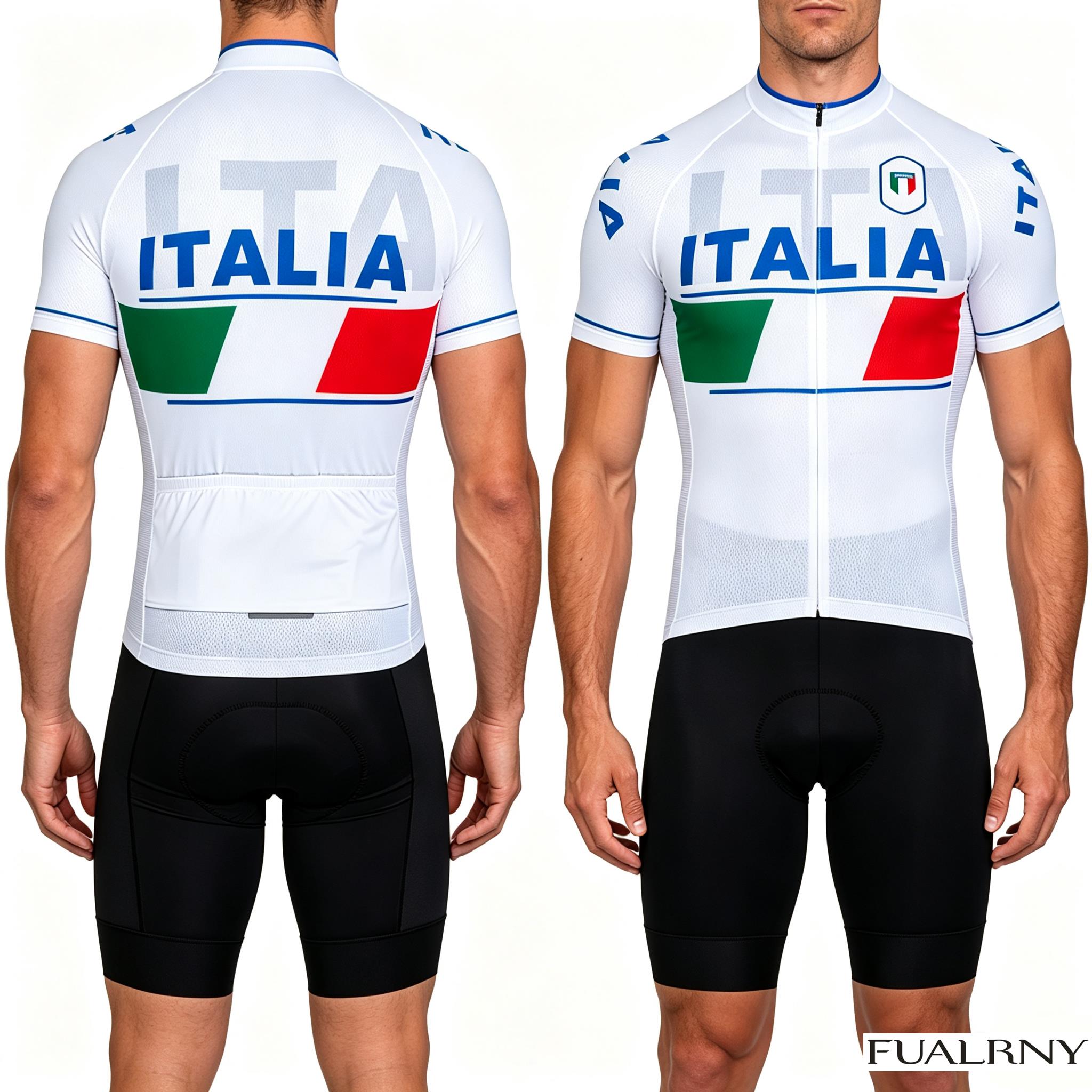 Cycling Commute Shorts - ITALIA Summer Cycling Jersey Set Maillot