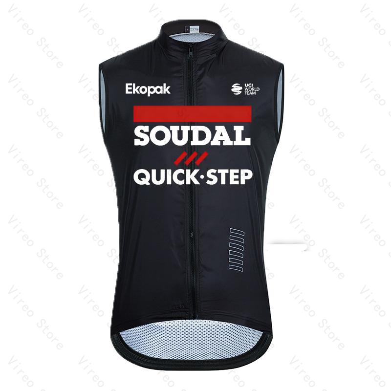 Soudal Quick-Step Men's Cyclin - Reflective Vest Cycling 评论和价格
