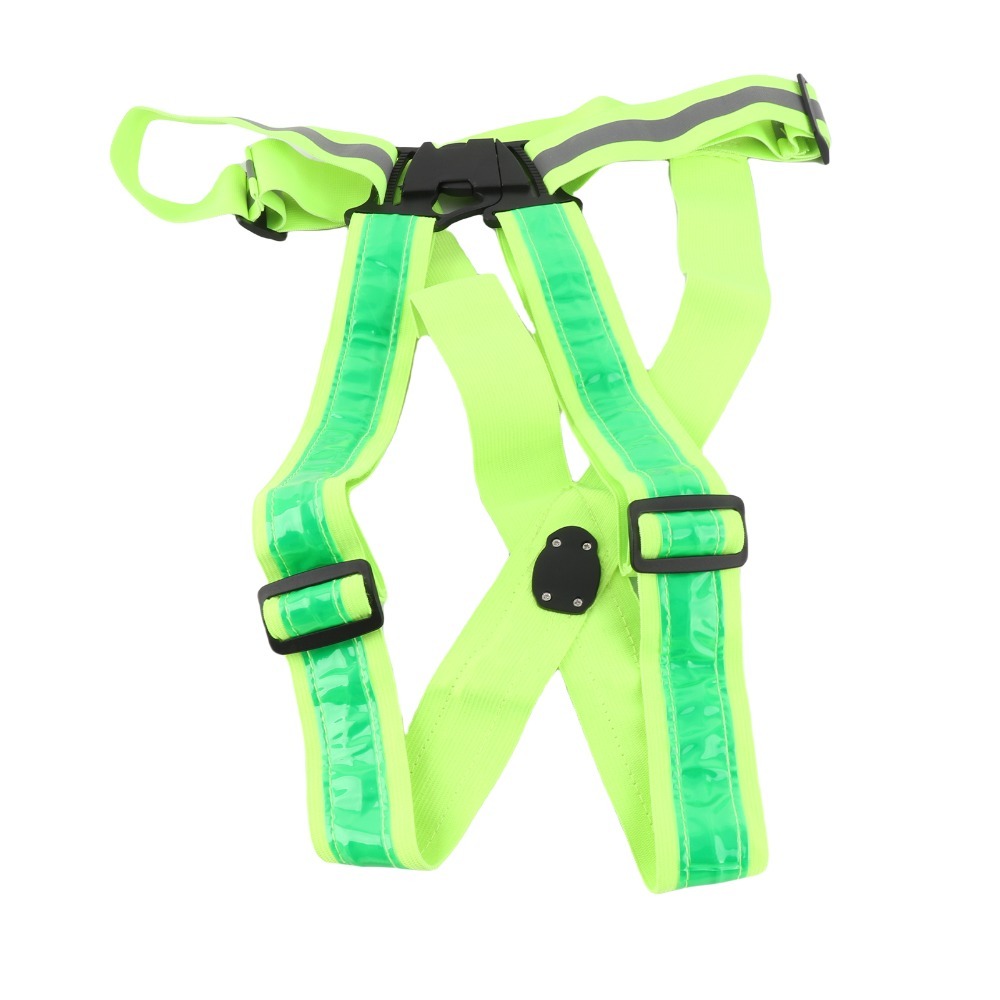 New Polyester LED Safety Vest  - Reflective Vest Cycling 评论和价格