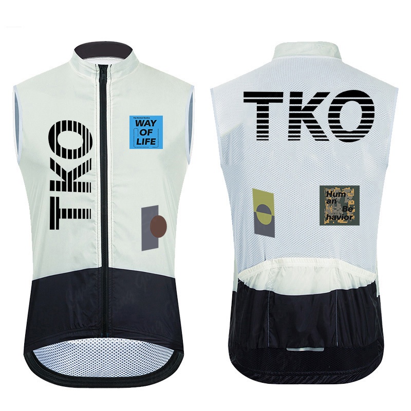 TKO Men's Windproof Waterproof - Reflective Vest Cycling 评论和价格