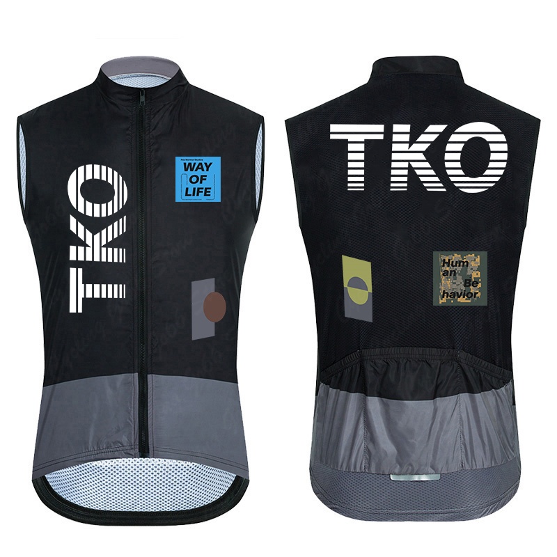 TKO Men's Windproof Waterproof - Reflective Vest Cycling 评论和价格