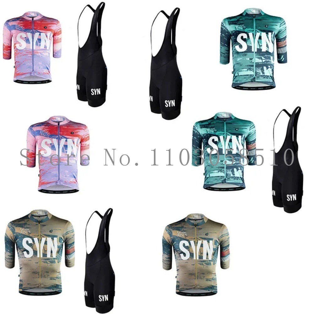 SYN Jersey Men's Bib Sponge Cu - Cycling Commuter Jacket 评论和价格