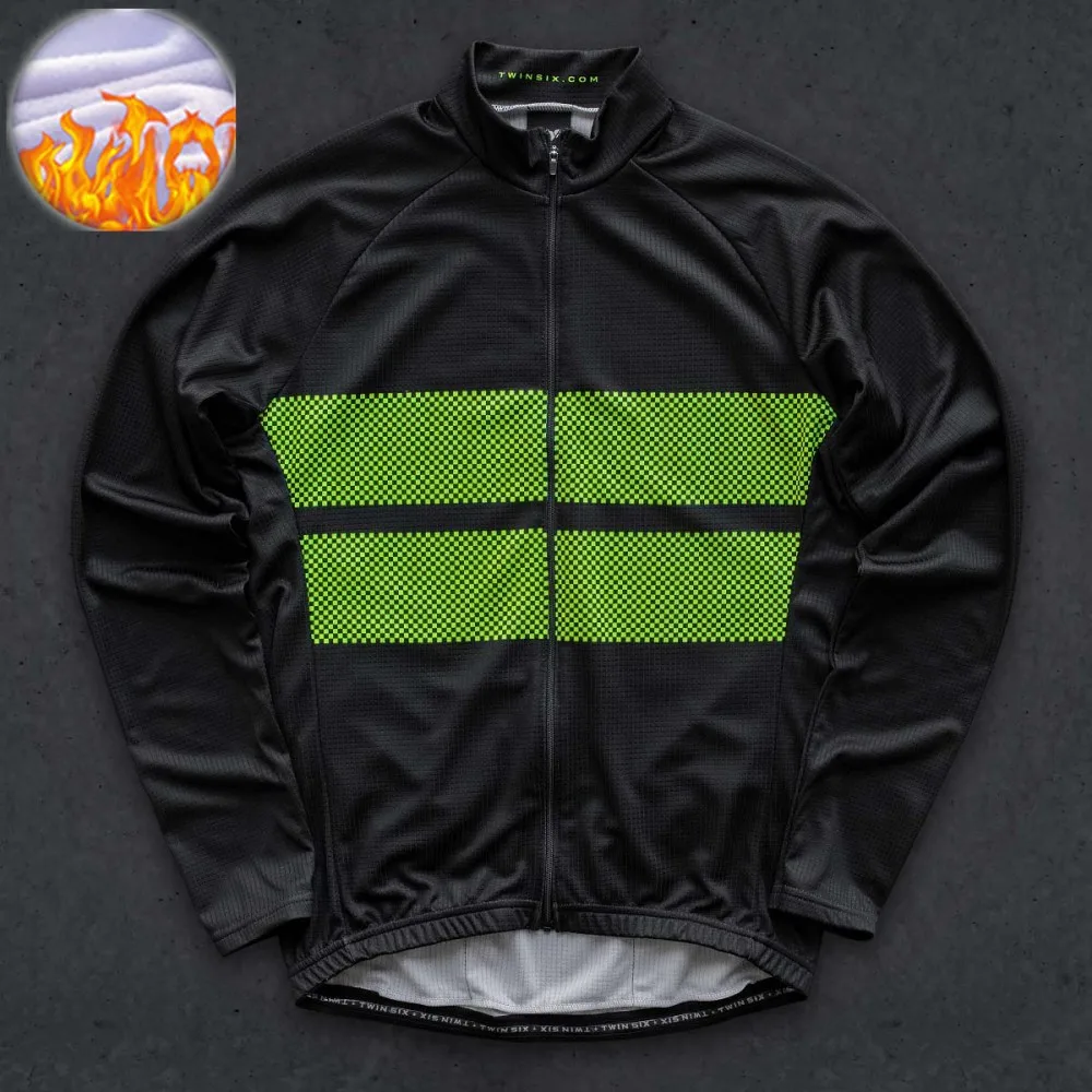 Winter Long Sleeve Thermal Fle - Cycling Commuter Jacket 评论和价格